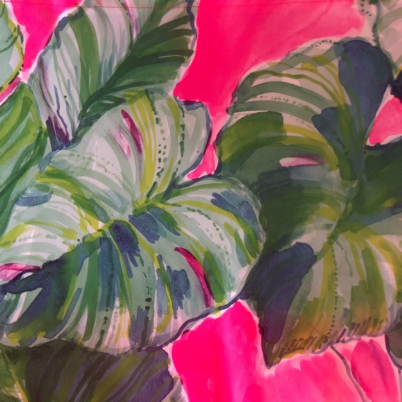 Lilly Pulitzer Jumbo Reusable Shopper Tote - Picture 8 of 16
